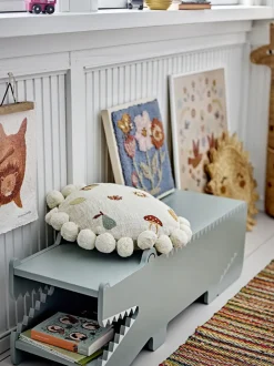 Bloomingville - Arnie Bænk, Grøn, Flodhestebænk, 100x30x34 cm