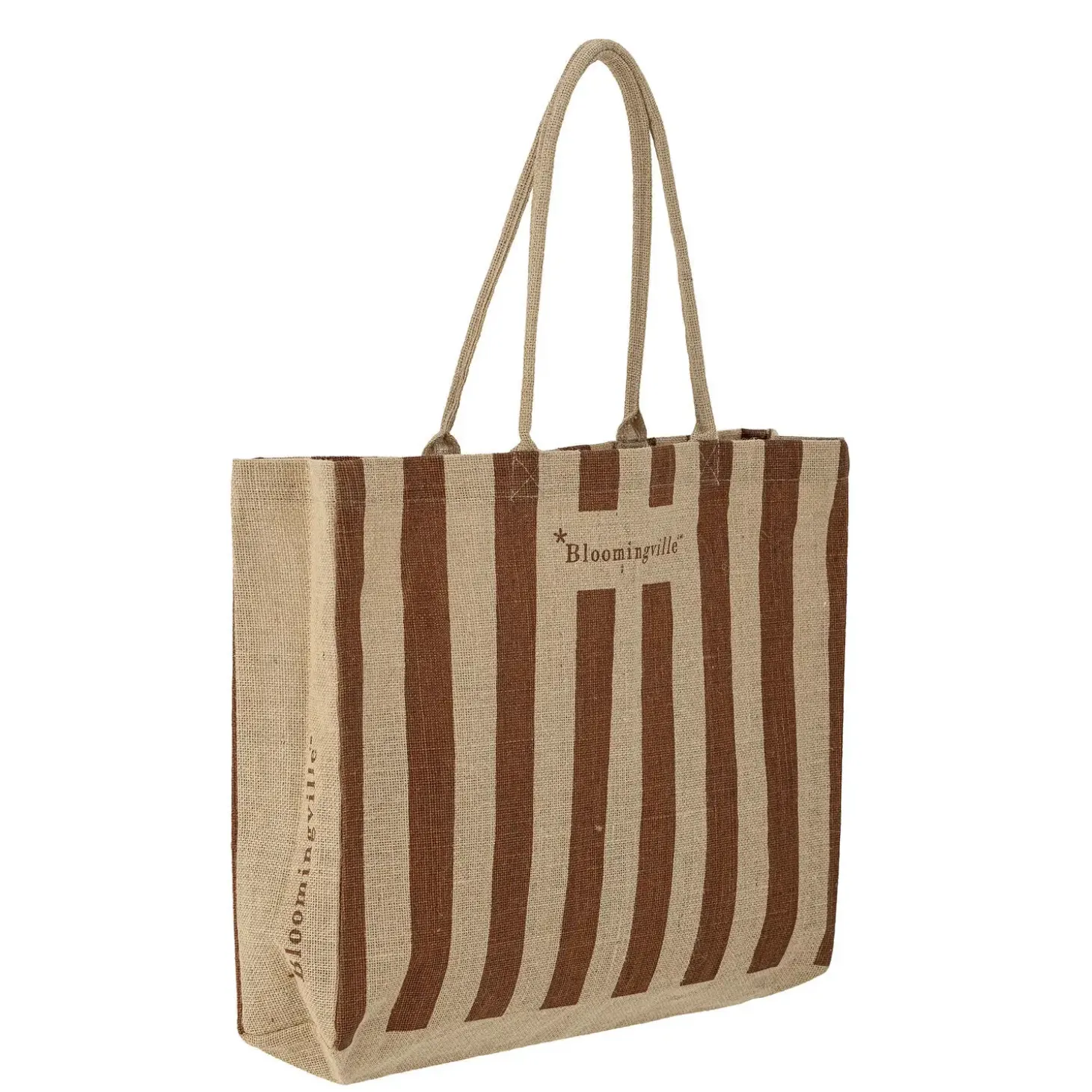 Bloomingville - Bergamo Indkøbspose, Brun, Jute