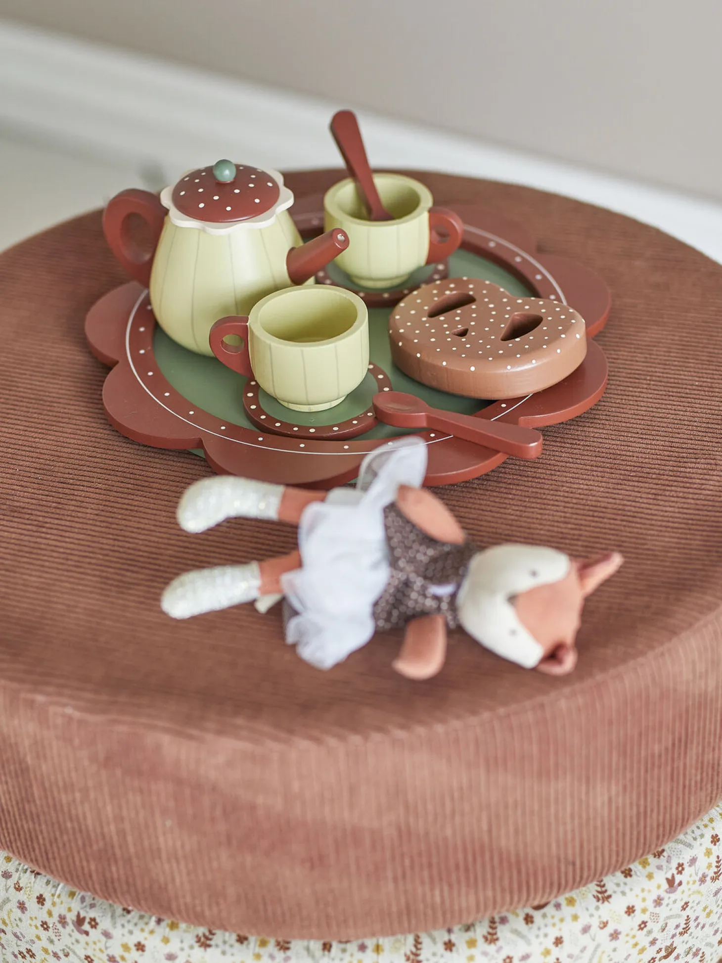 Bloomingville - Bette Legetøj, Køkkensæt, Brun, FSC®100%, MDF