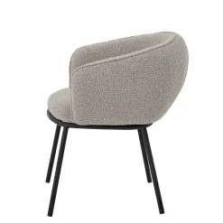 Bloomingville - Cortone Spisestol, Grå, Polyester