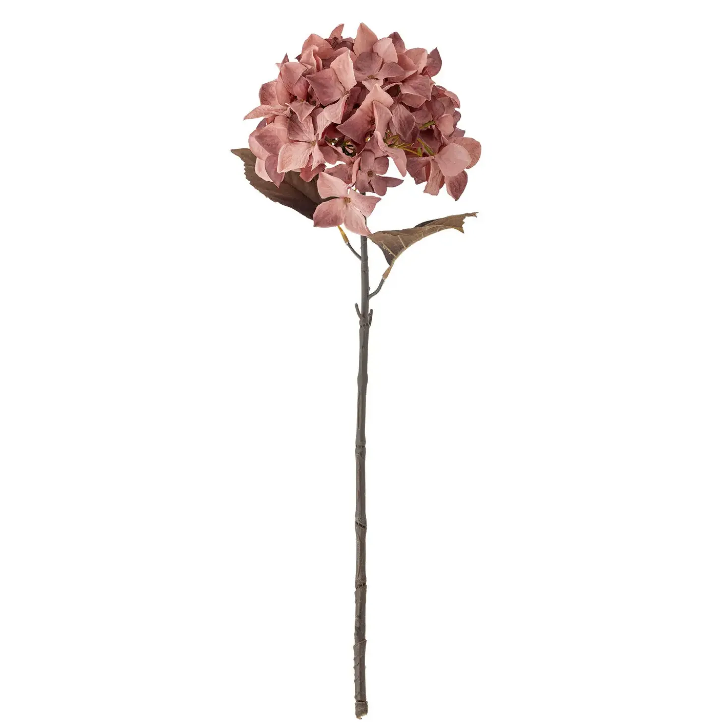 Bloomingville - Hydrangea Kunstig stilk - Rosa, Plastik