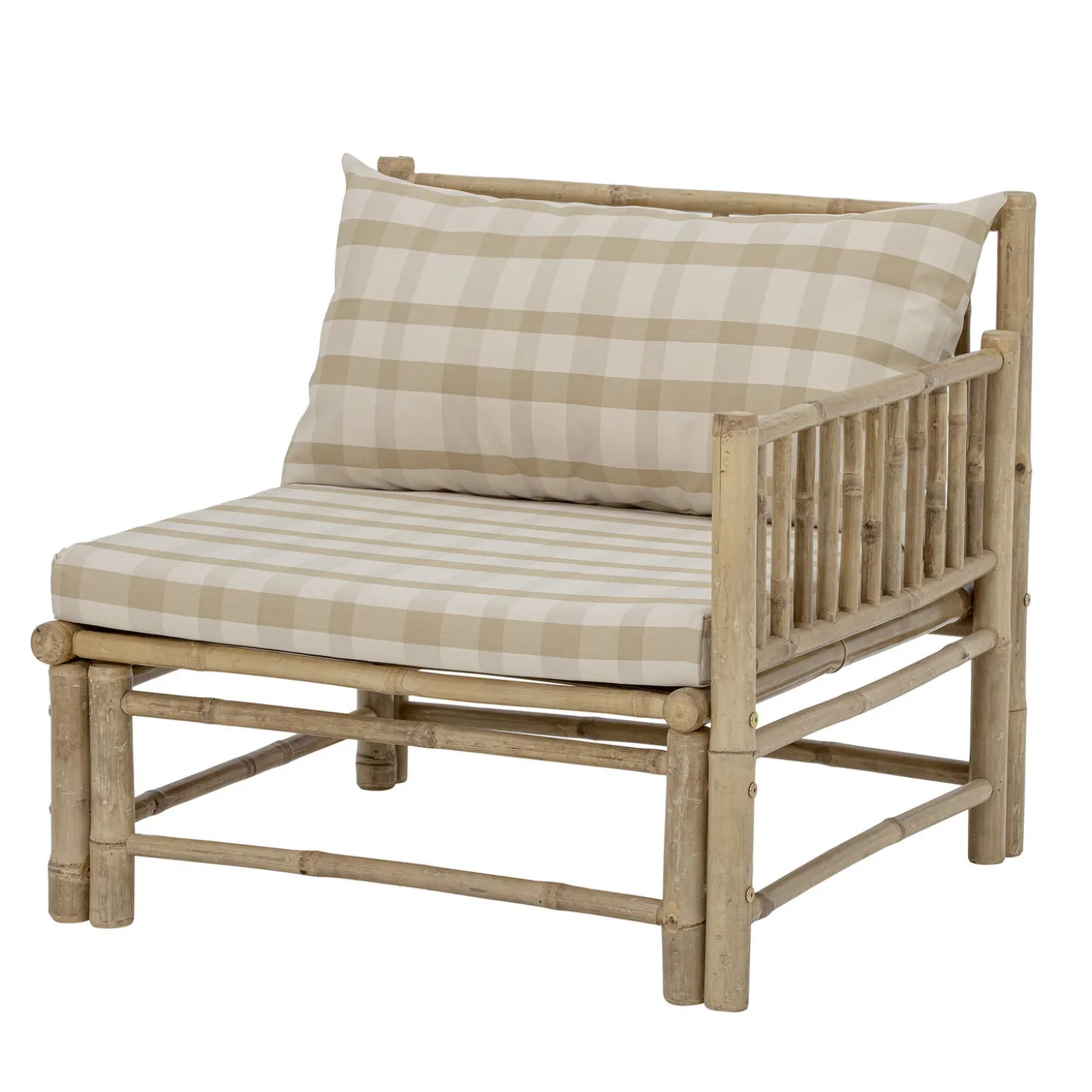 Bloomingville - Korfu Modul Sofa Højre Hjørne, Natur, Bambus