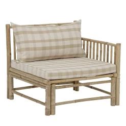 Bloomingville - Korfu Modul Sofa Højre Hjørne, Natur, Bambus
