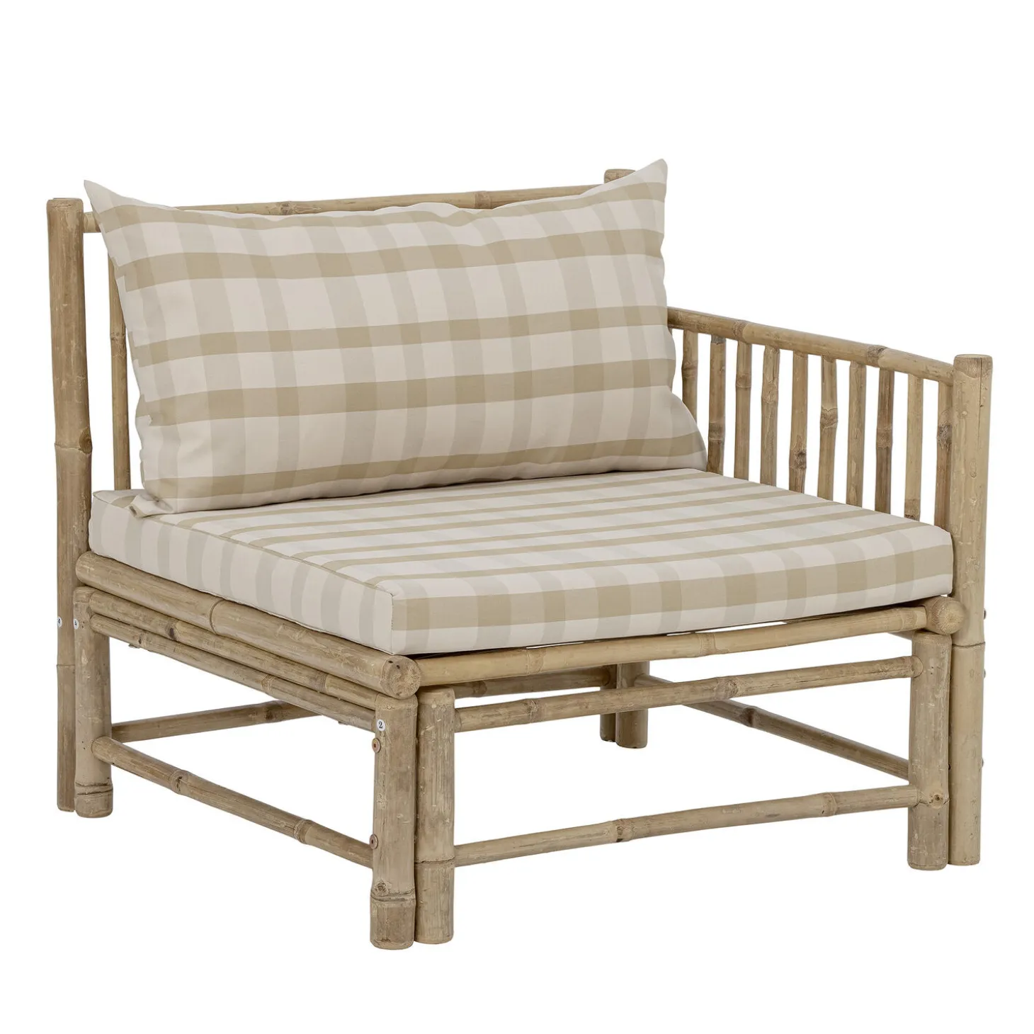 Bloomingville - Korfu Modul Sofa Højre Hjørne, Natur, Bambus