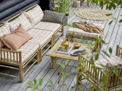 Bloomingville - Korfu Modul Sofa Højre Hjørne, Natur, Bambus