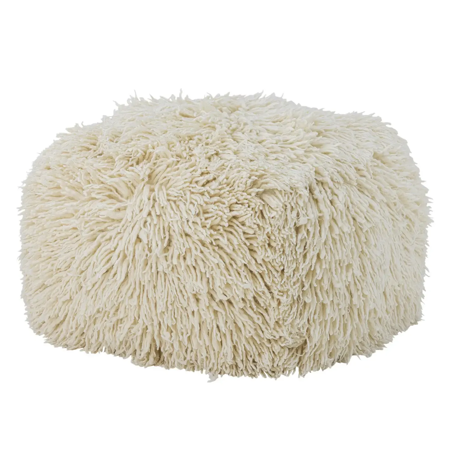 Bloomingville - Lomba Puf, Natur, Uld
