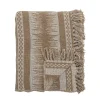 Bloomingville - Marmi Plaid, Brun, Genanvendt Bomuld
