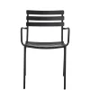 Bloomingville - Monsi Spisestol, Sort, Galvaniseret Metal