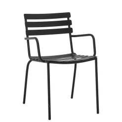 Bloomingville - Monsi Spisestol, Sort, Galvaniseret Metal