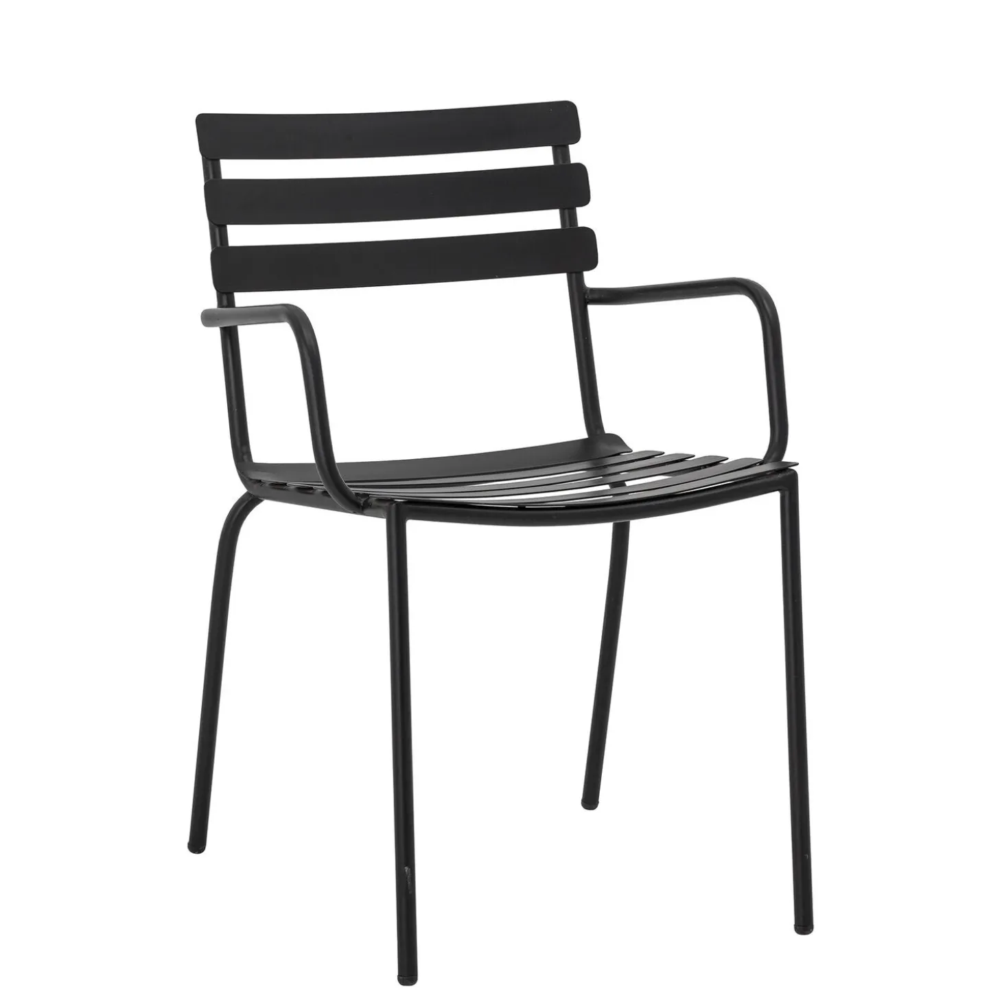 Bloomingville - Monsi Spisestol, Sort, Galvaniseret Metal