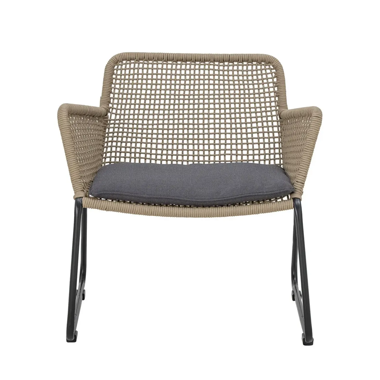 Bloomingville - Mundo Lounge Stol, Brun, Metal