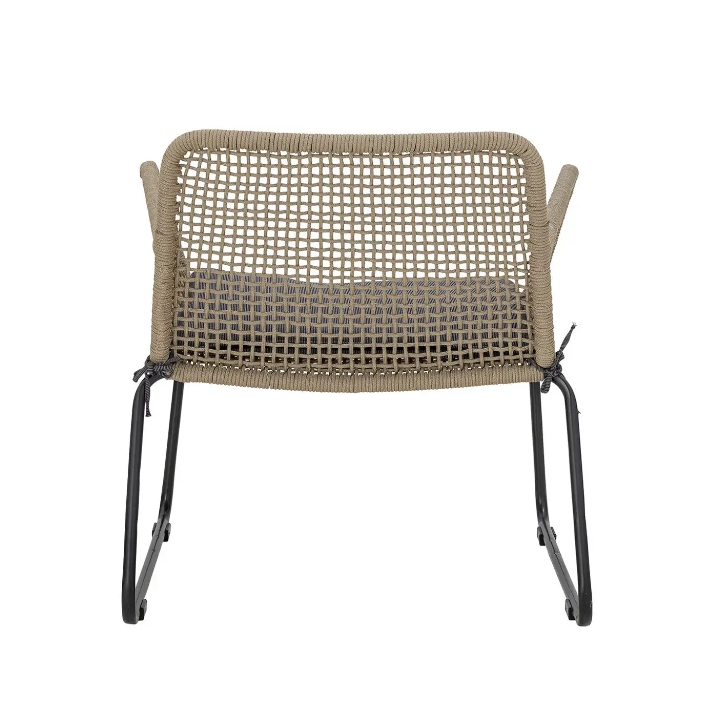 Bloomingville - Mundo Lounge Stol, Brun, Metal