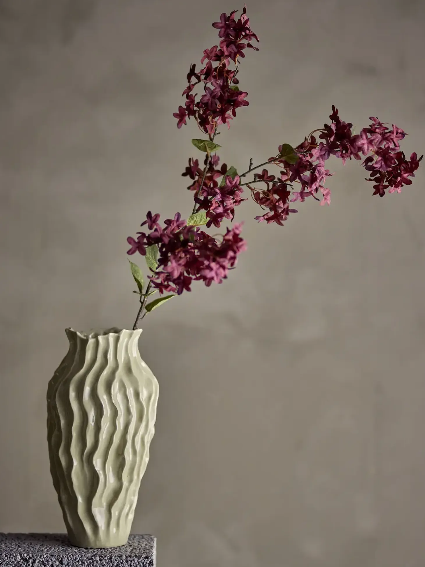 Bloomingville - Myrtle Kunstig Gren - Lilla