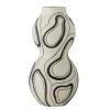 Bloomingville - Nicola Vase, Sort, Stentøj