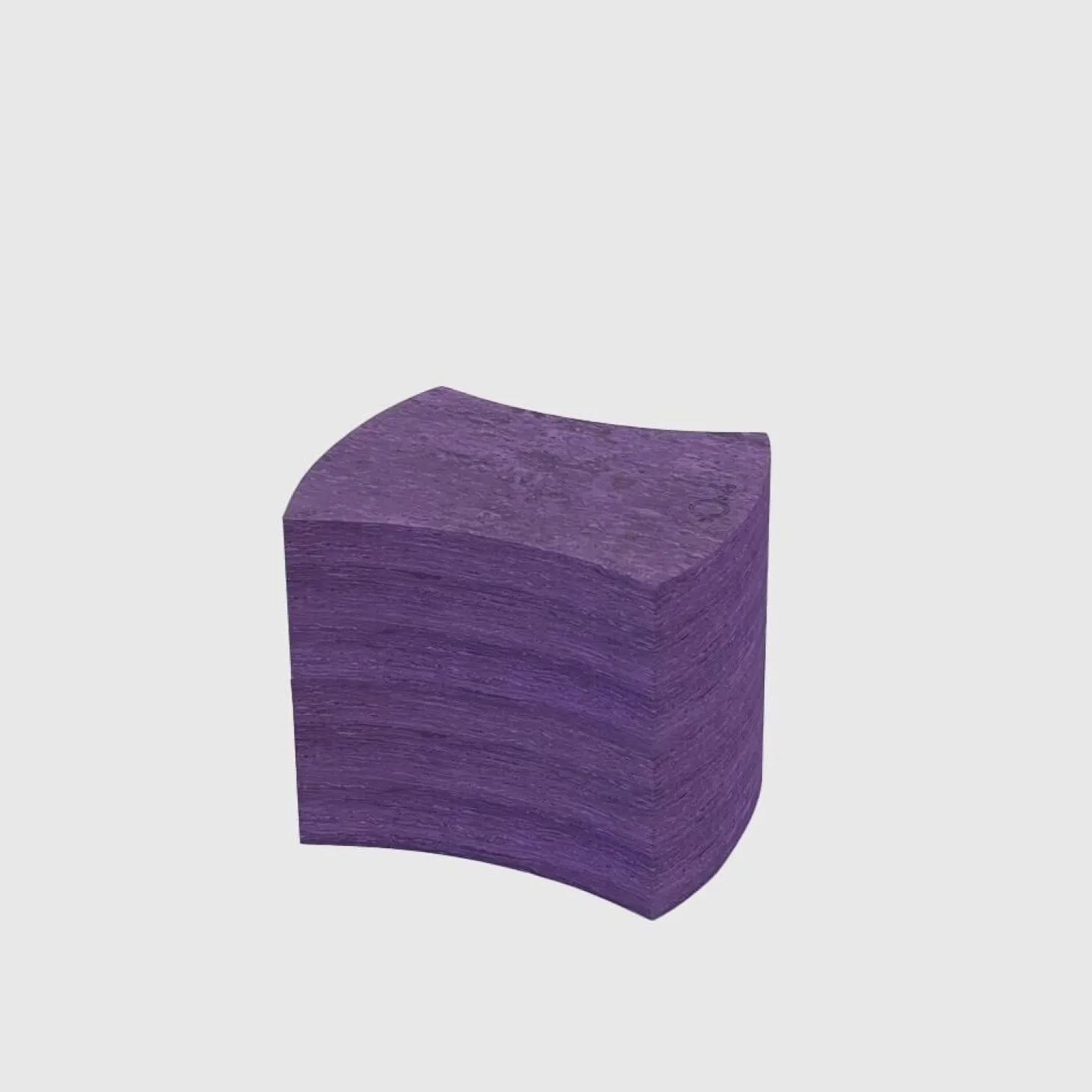 Bobles - Design Edition S 24 Dark purple marble