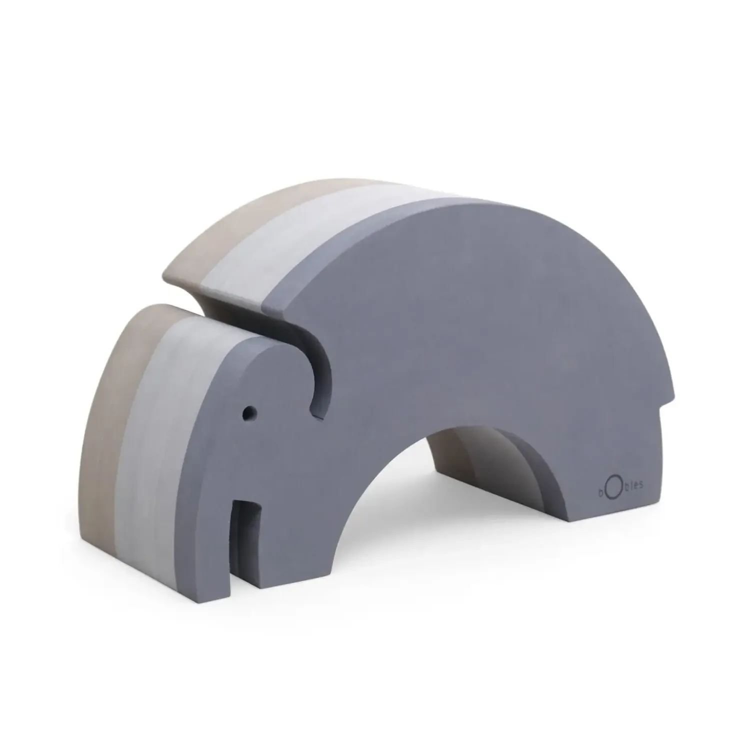 Bobles - Elefant L Cloudy blue