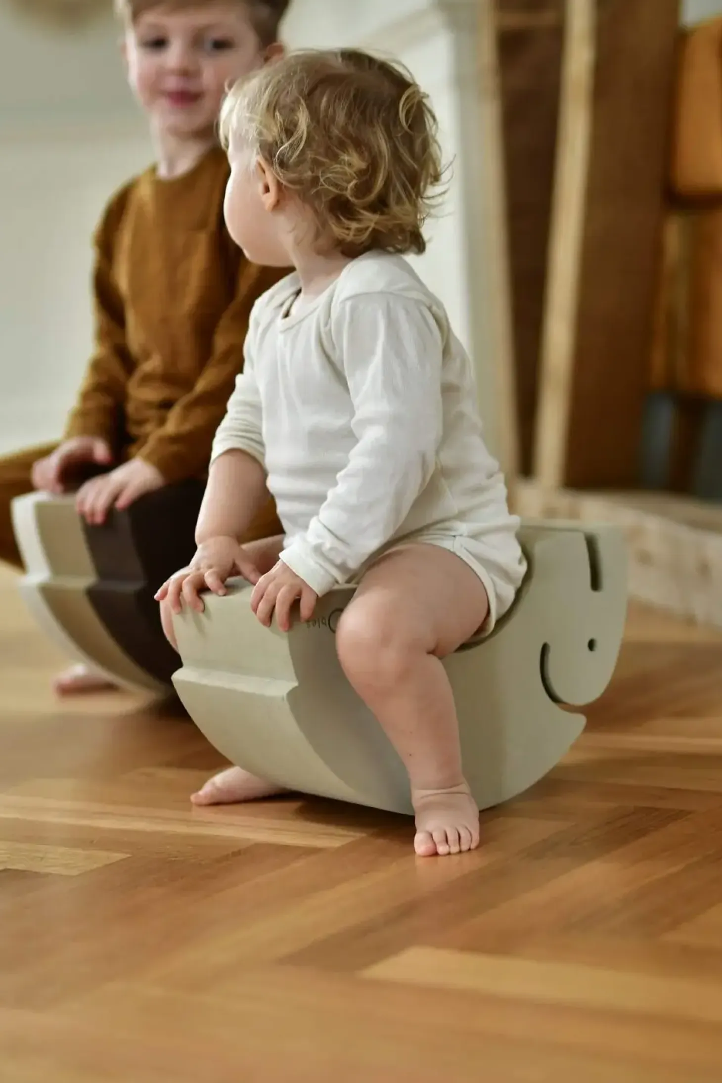 Bobles - Elefant S Sand grey