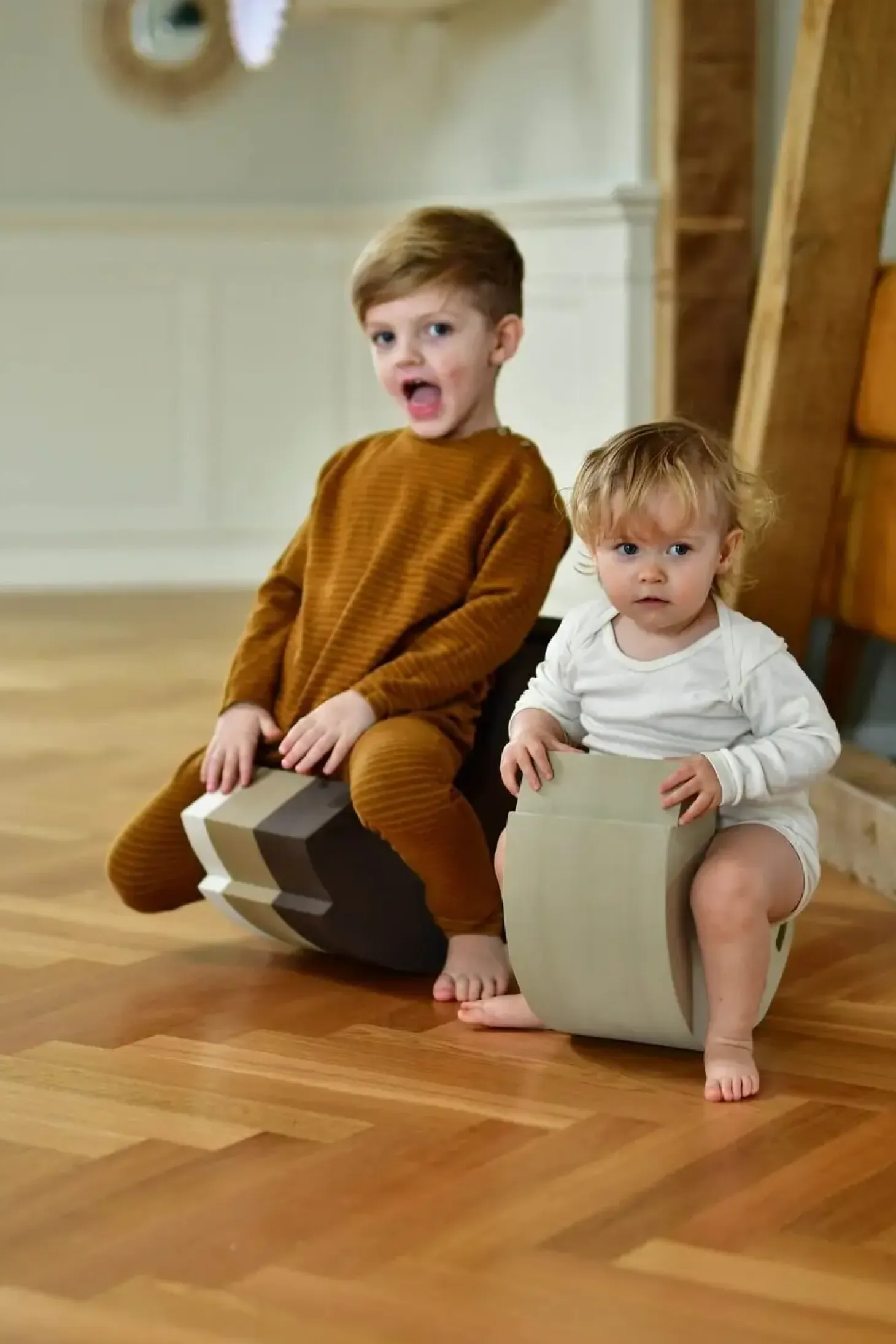 Bobles - Elefant S Sand grey