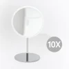 Bosign - Aftageligt Make-up spejl X10 - Bordmodel - Hvid