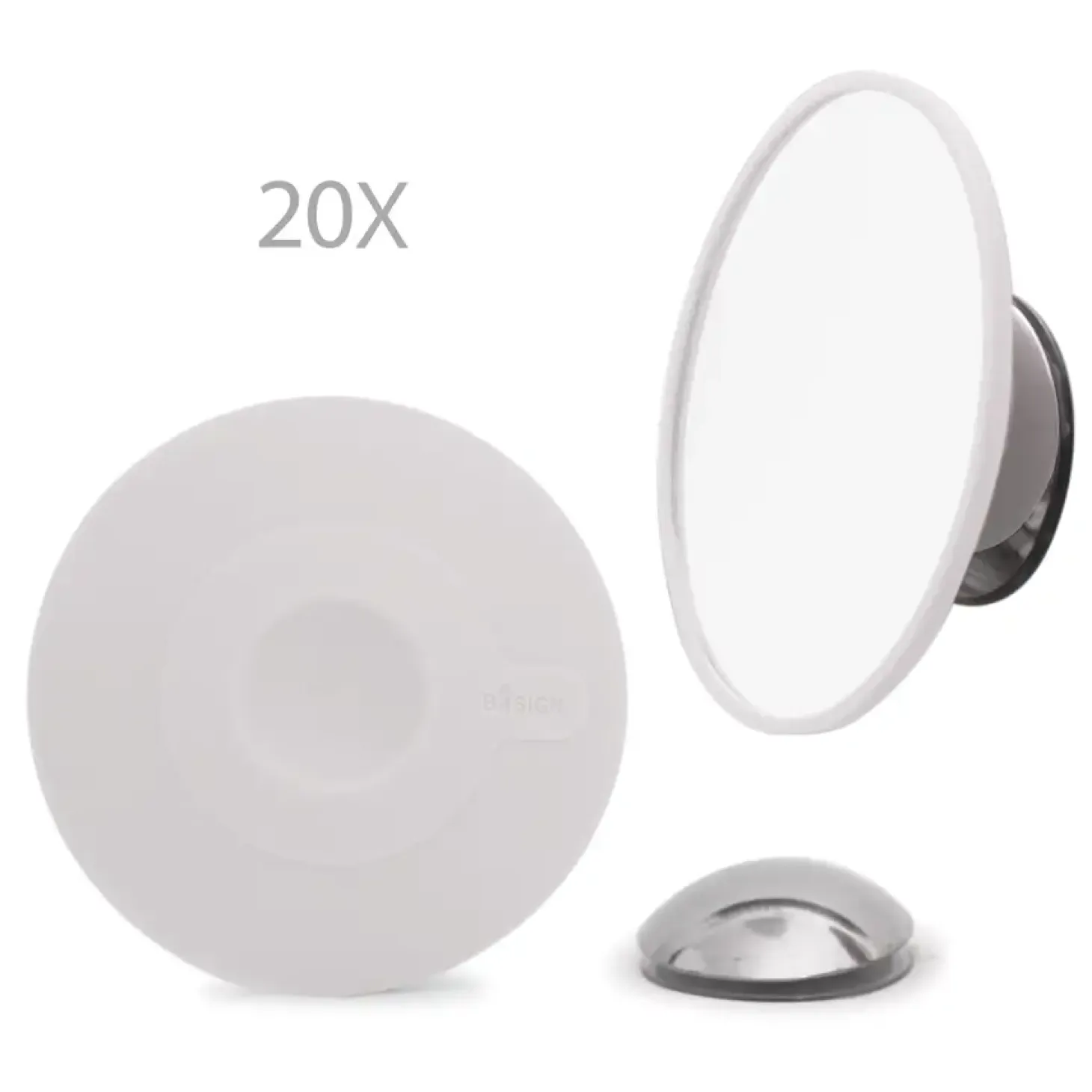 Bosign - Aftageligt Make-up spejl X20 - hvid