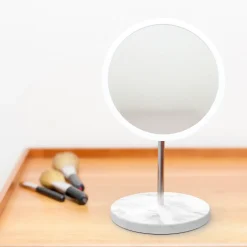 Bosign - Aftageligt Make-up spejl X10. Bordmodel - Hvid