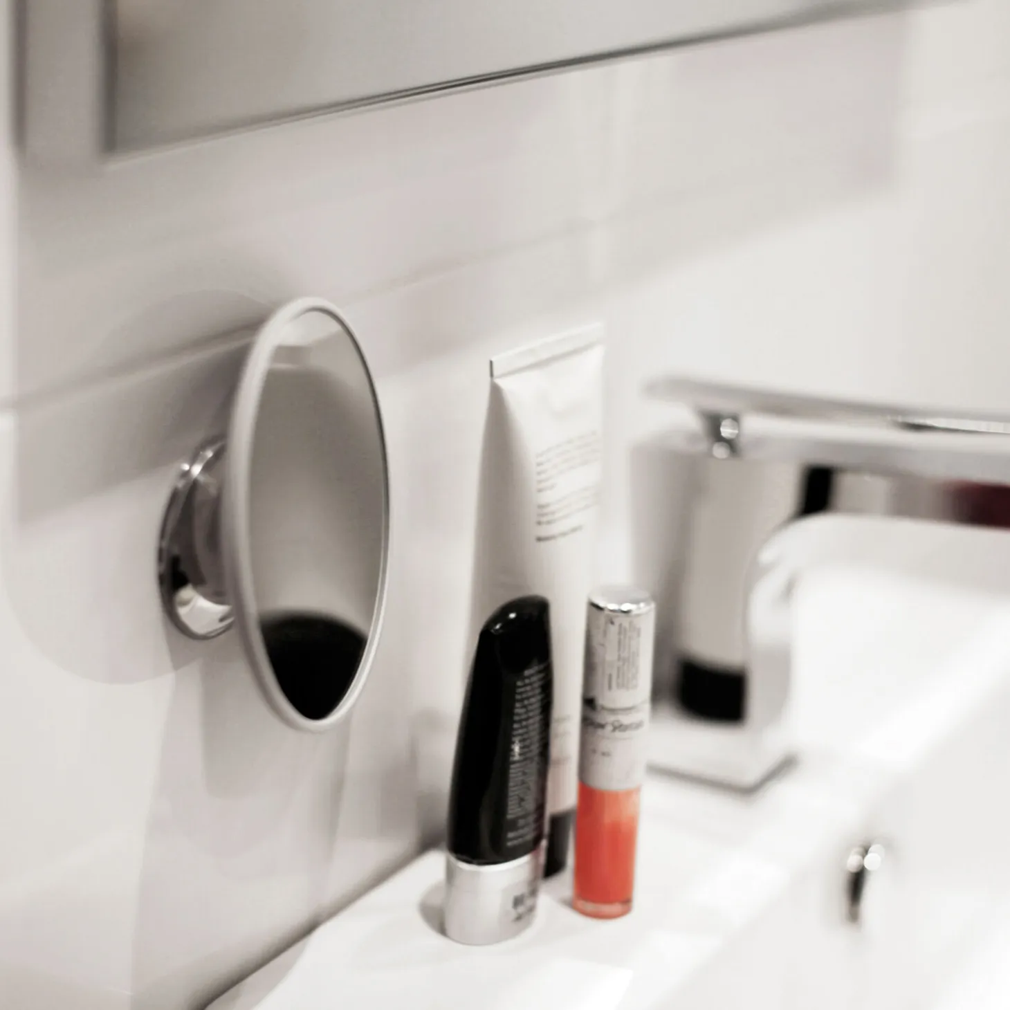 Bosign - Aftageligt Make-up spejl X15 - hvid