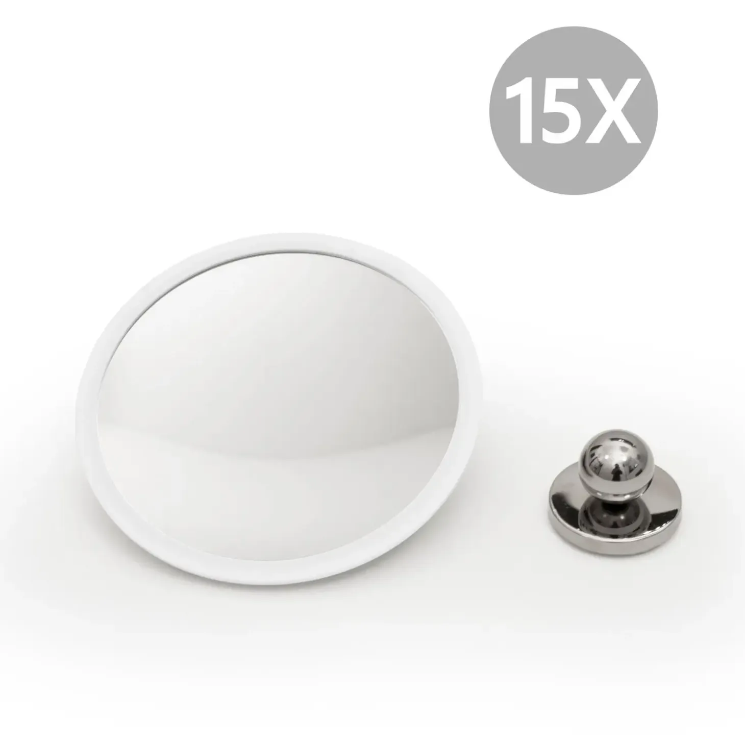 Bosign - PLUS Aftageligt Make-up spejl X15 - hvid