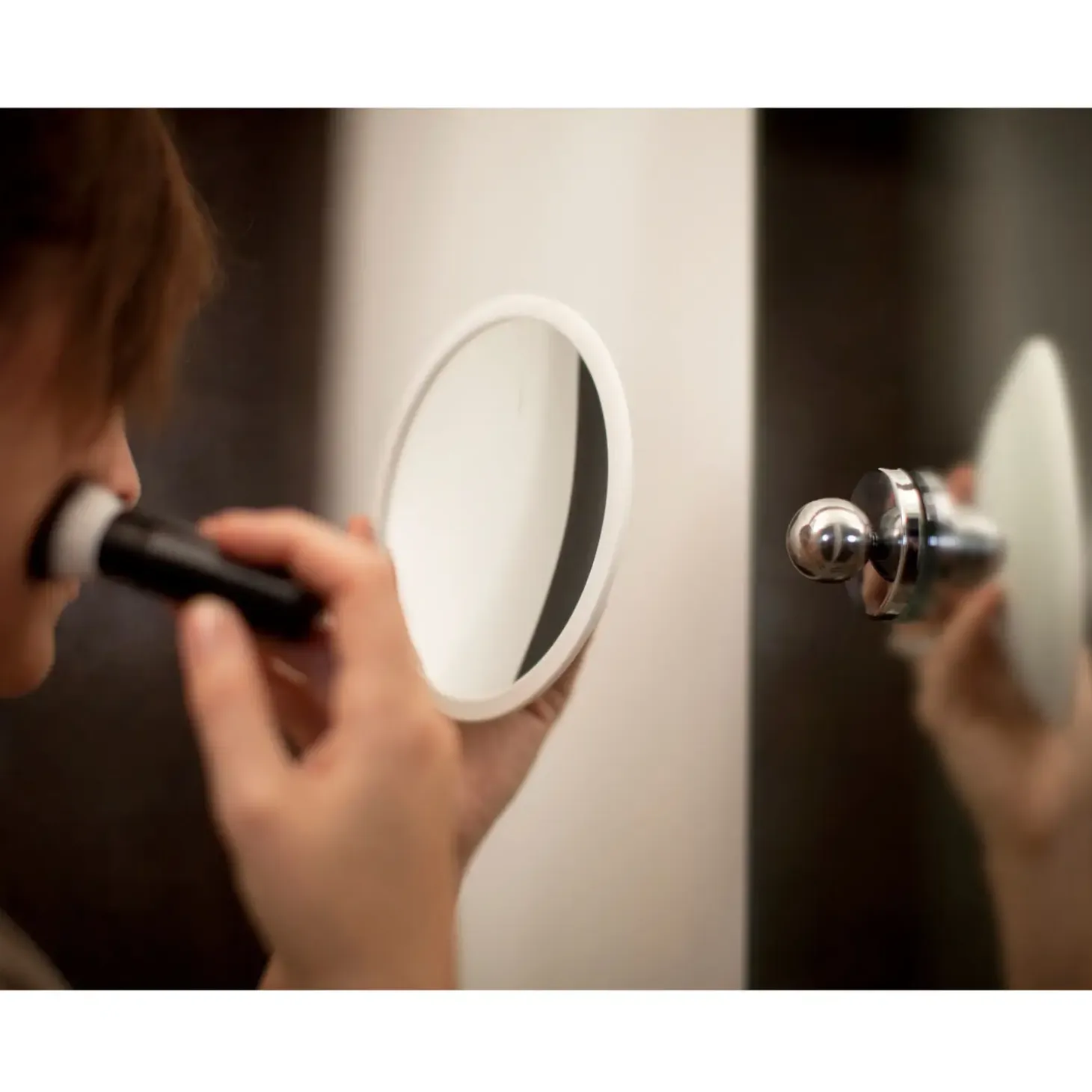 Bosign - PLUS Aftageligt Make-up spejl X15 - hvid