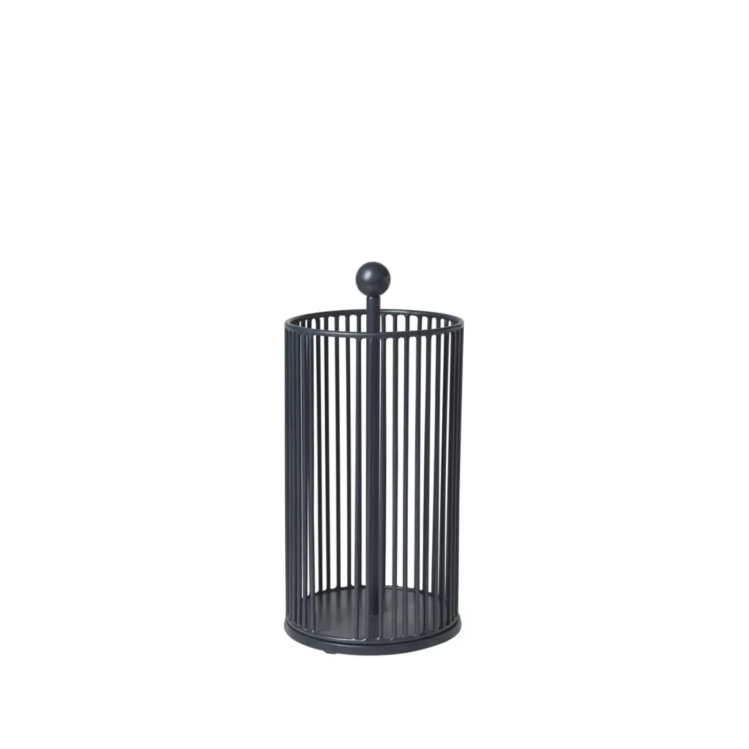 Broste Copenhagen - Køkkenrulleholder - Edda - Crown blue - Ø14xH28 cm