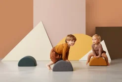 By KlipKlap - Build & Bounce - KK Half circle - Blue Grey