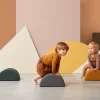 By KlipKlap - Build & Bounce - KK Half circle - Mustard