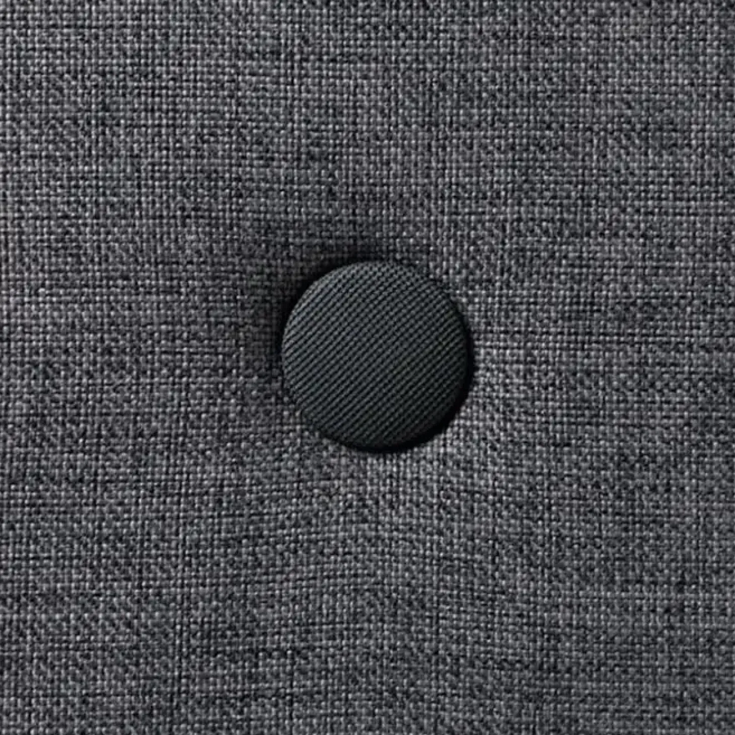 By KlipKlap - KK 3 Fold sofa XL 140 cm - Blågrå med grå knapper