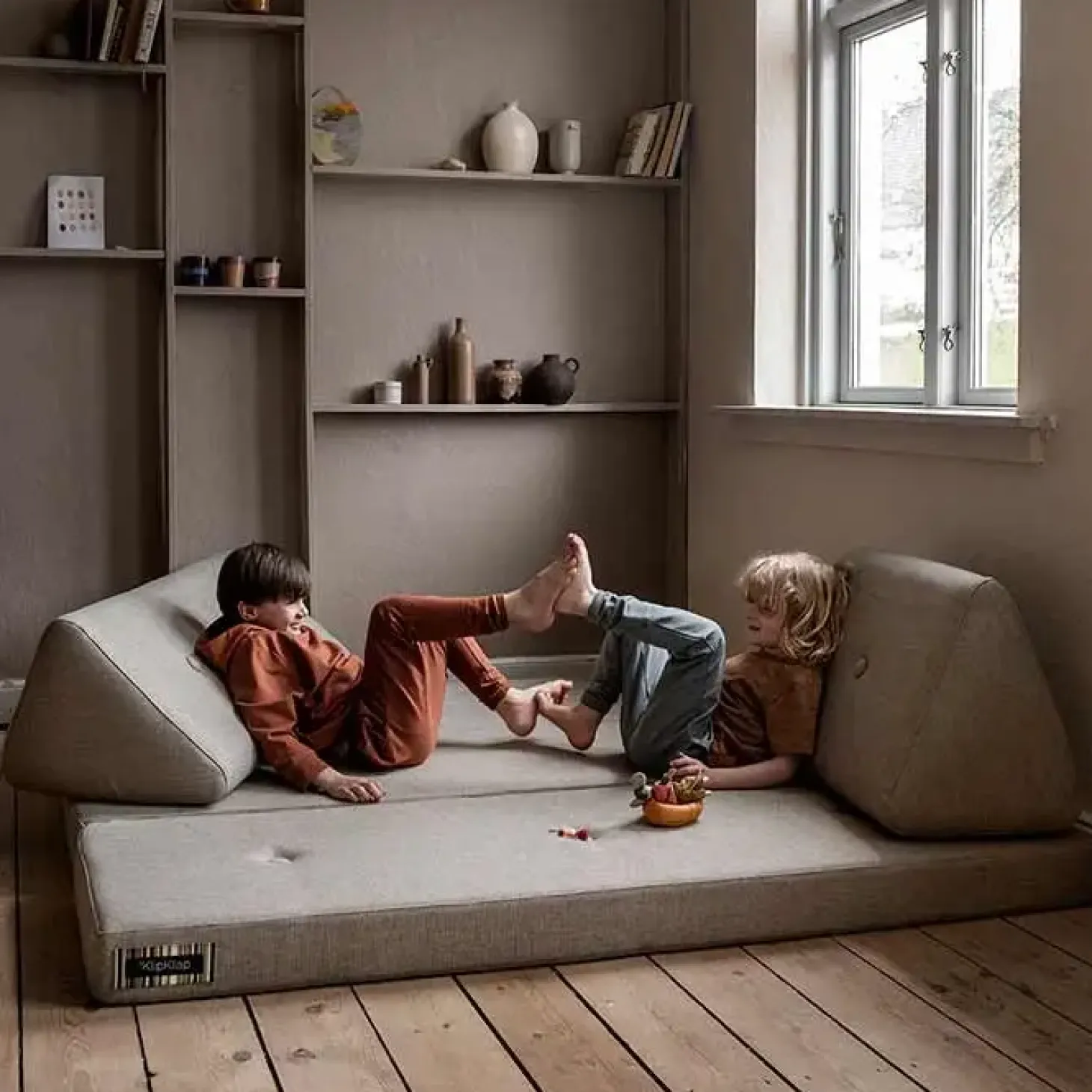 By KlipKlap - KK 3 Fold XL - 3-lags XL sand med sand knapper