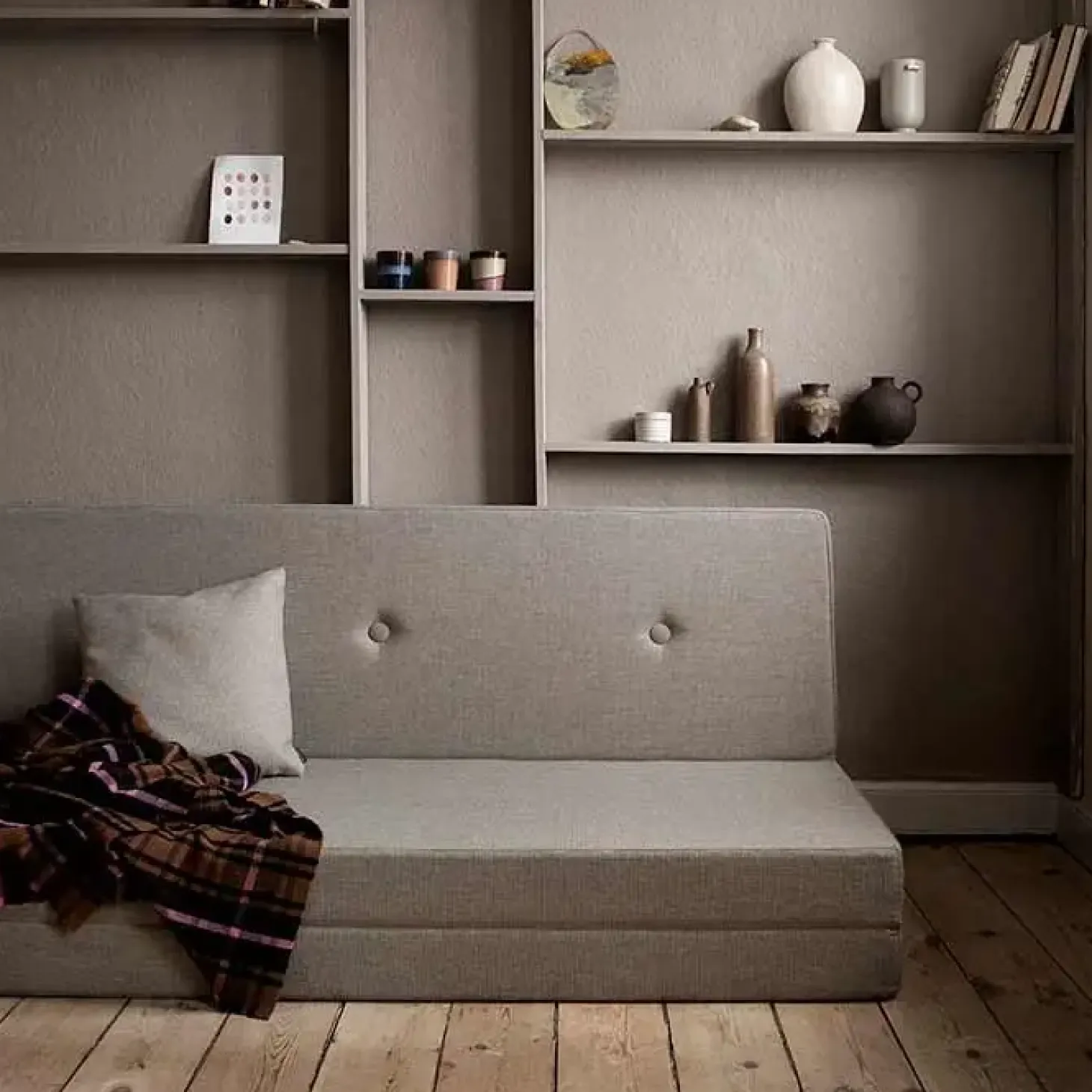 By KlipKlap - KK 3 Fold XL - 3-lags XL sand med sand knapper