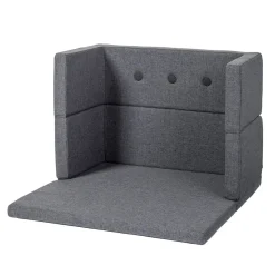 By klipklap - KK Play Fold - Square - Blå Grå m. Grå