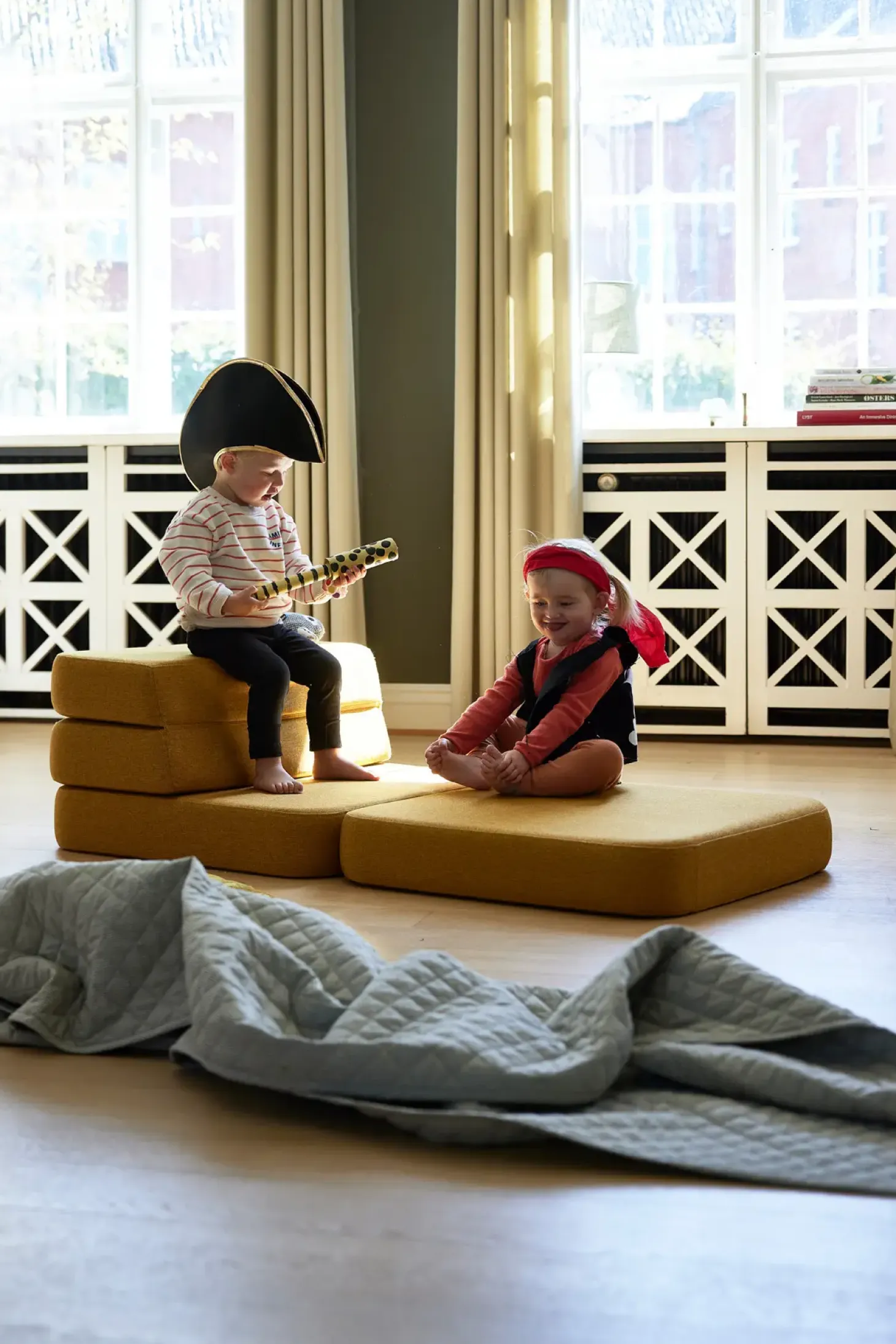 by KlipKlap - Sofa - KK 3 Fold Sofa Single - Beige w. Sand