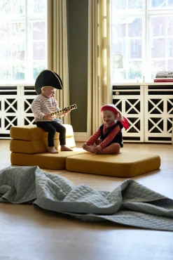 by KlipKlap - Sofa - KK 3 Fold Sofa Single Soft - Multi Grey w. Grey - Grå