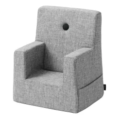 By KlipKlap børnestol - KK Kids chair - Multigrå med grå knap