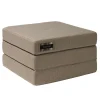 By KlipKlap madras - KK 3 fold single - Sandfarvet