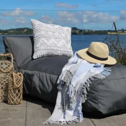 Chic Antique - Lounge Daybed udendørs - Antracit - 150x70 cm
