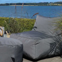 Chic Antique - Loungepuf udendørs - Kul/Antracit