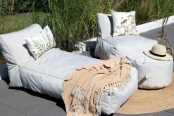 Chic Antique - Loungepuf udendørs - Beige