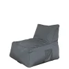 Chic Antique - Loungestol udendørs - Anthracit - H65, L80, B75 cm