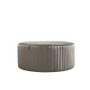 Chic Antique - Marat Puf Velour - Latte