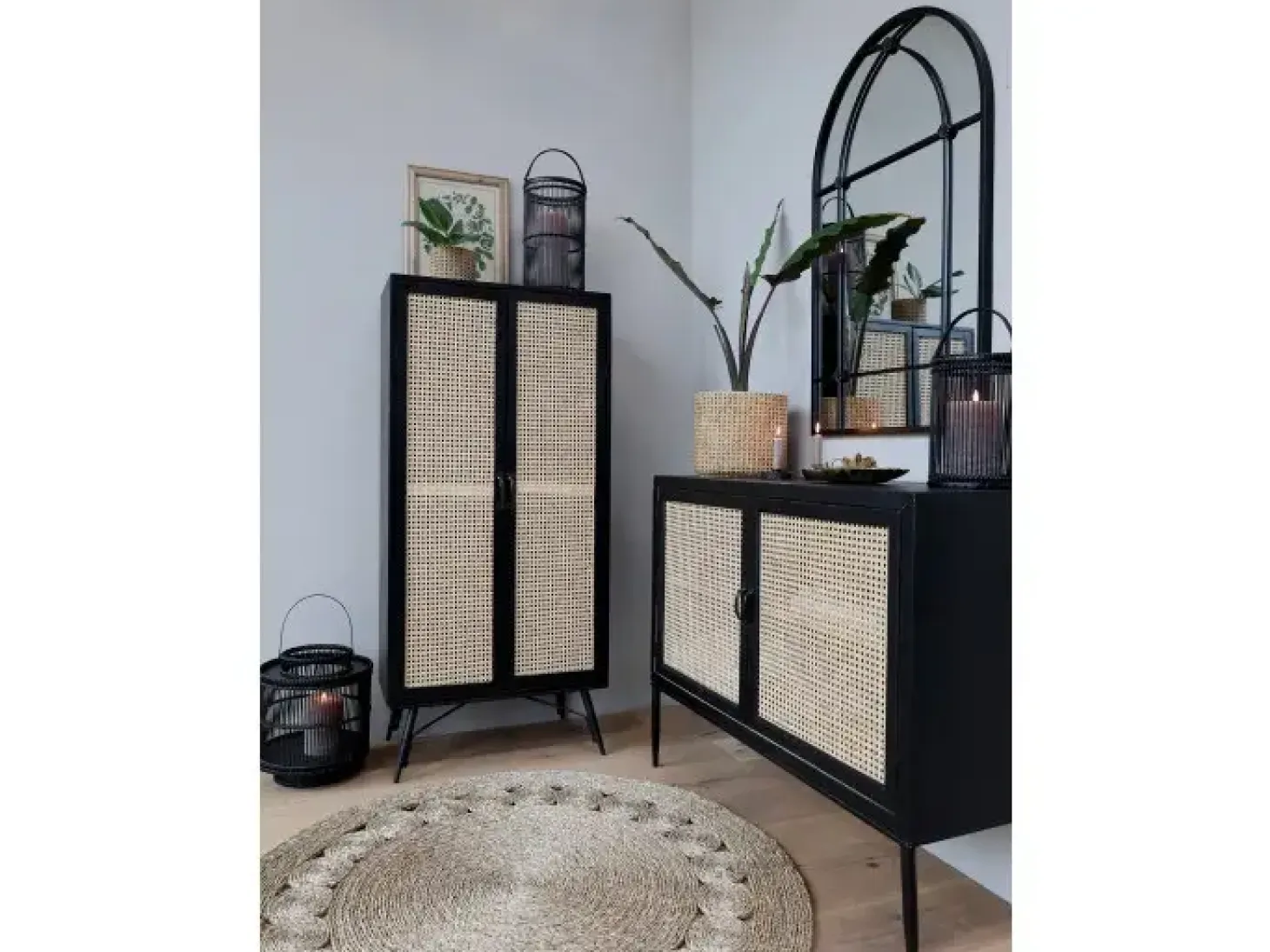 Chic Antique - Spejl med bue