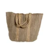 Chic Antique - Strandtaske i genbrugsgarn - 60 x 40 x 30 - Natur