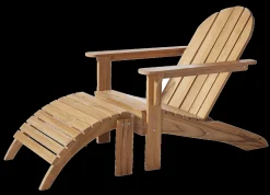 Cinas - Adirondack fodskammel, teak