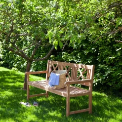Cinas - Havebænk - Rosenborg bænk 150x59cm teak