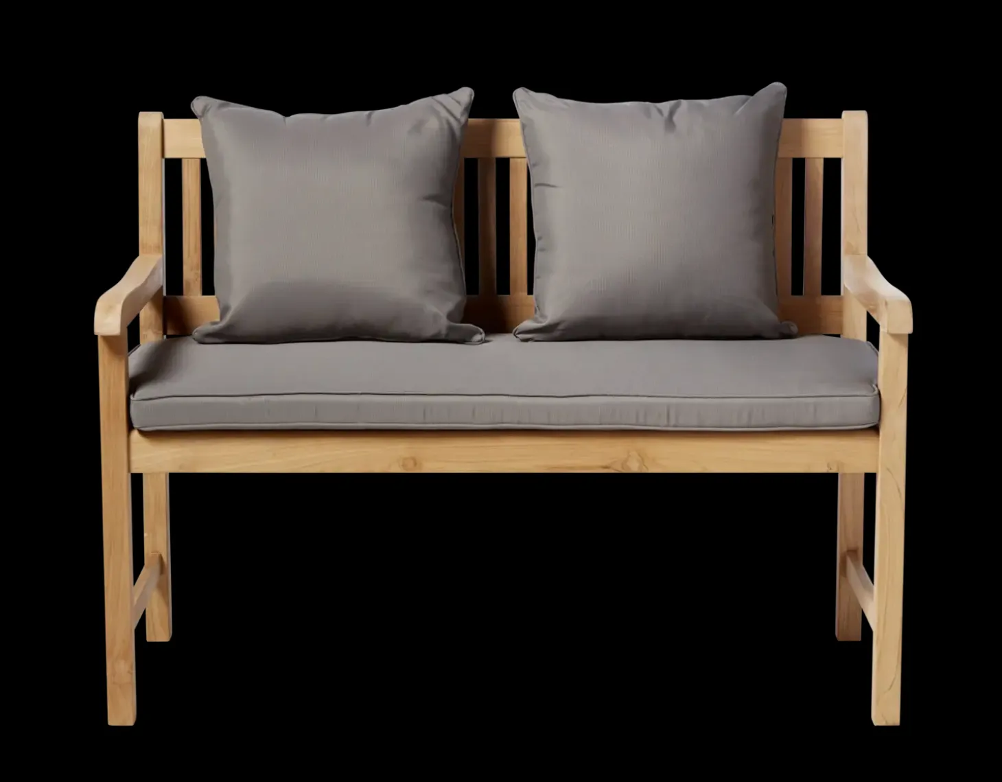Cinas - Havebænk - Rosenborg bænk 120x59cm teak
