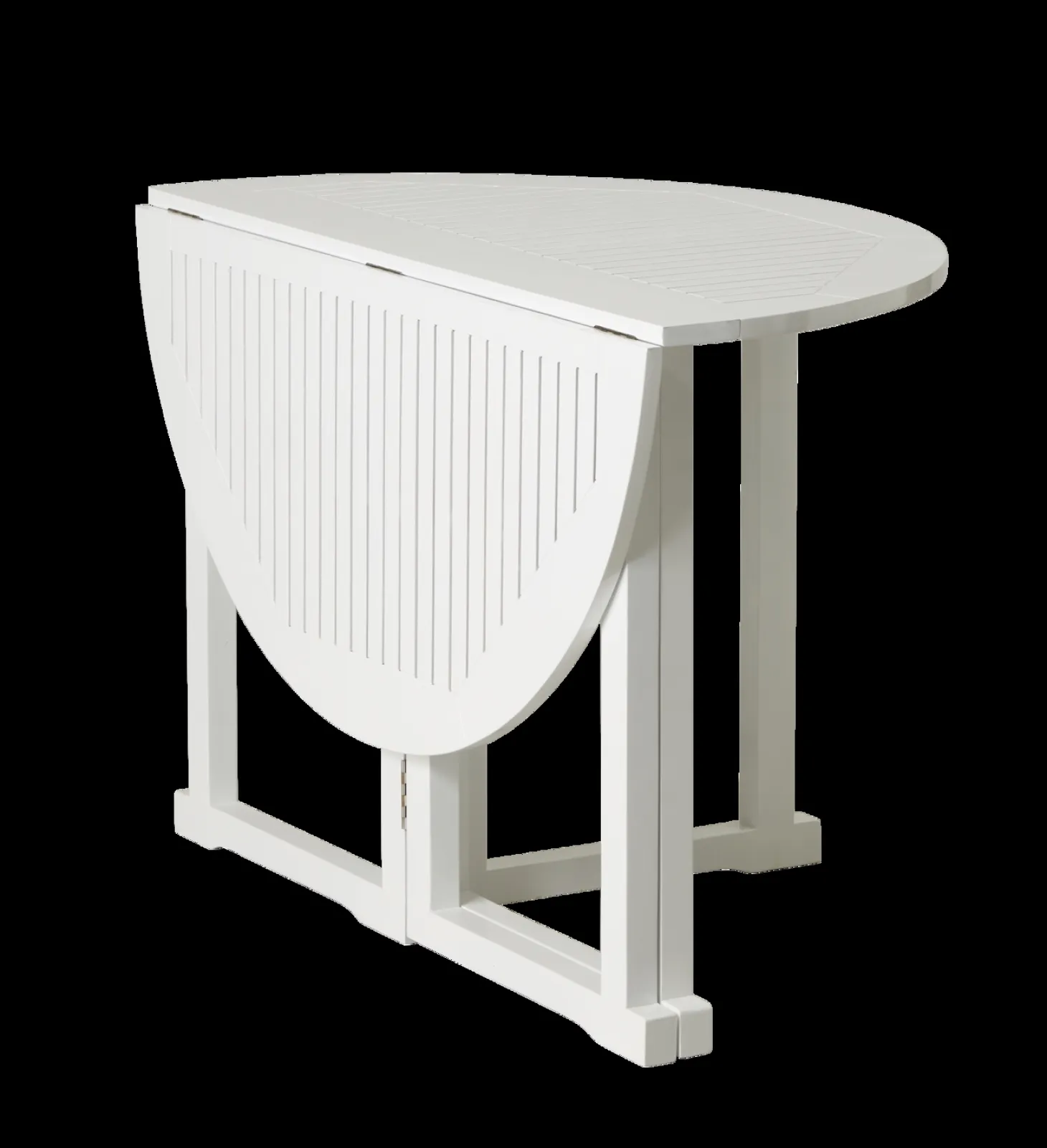 Cinas - Havebord - Butterfly bord rundt Ø110cm PU hvid